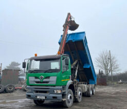 foden a3 8rt 345 day cab tipper 8x4 manual 2003 230204