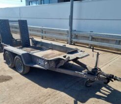 ifor williams 2hbgh94bt plant trailer twin axle 230604