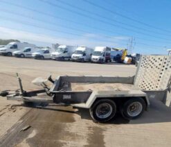 ifor williams plant trailer twin axle 2007 230605