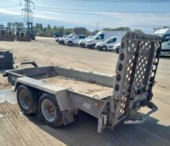 ifor williams plant trailer twin axle 2007 230605