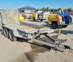 ifor williams plant trailer twin axle 2007 230605