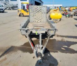 ifor williams plant trailer twin axle 2007 230605