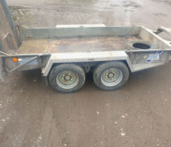 ifor williams plant trailer twin axle 2015 231107