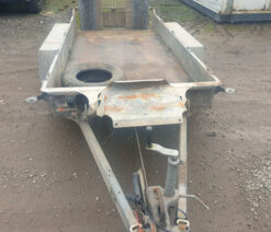 ifor williams plant trailer twin axle 2015 231107