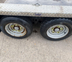 ifor williams plant trailer twin axle 2015 231107