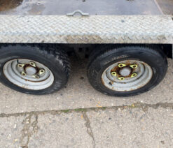 ifor williams plant trailer twin axle 2015 231107