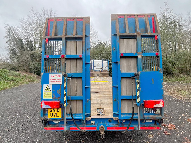 man tgs 320.26 low loader beavertail recovery truck rigid 6x2 auto 2018 241201