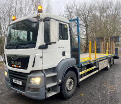 man tgs 320.26 low loader beavertail recovery truck rigid 6x2 auto 2018 241201