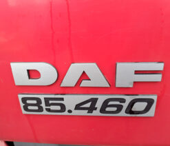 daf far cf85.460 v waggon & drag with crane and tri axle trailer rigid 6x2 manual 2011 250305