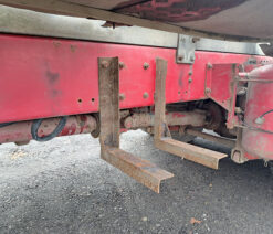 daf far cf85.460 v waggon & drag with crane and tri axle trailer rigid 6x2 manual 2011 250305