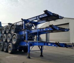 montracon sliding skeletal trailer 3 axles 2011 170213