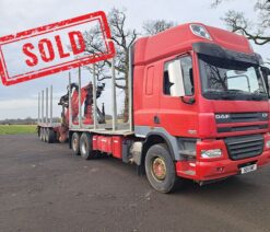 daf far cf85.460 waggon with palfinger crane rigid 6x2 manual 2011 250305