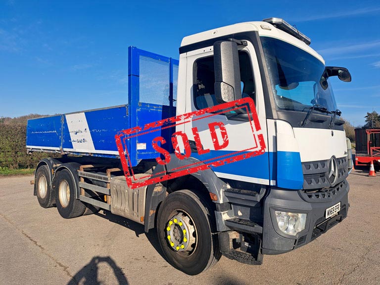 mercedes arocs 2630 tipper 6x4 auto 2019 260301