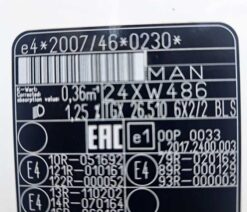 man tgx 26.510 tractor unit 6x2 auto 2020 260701